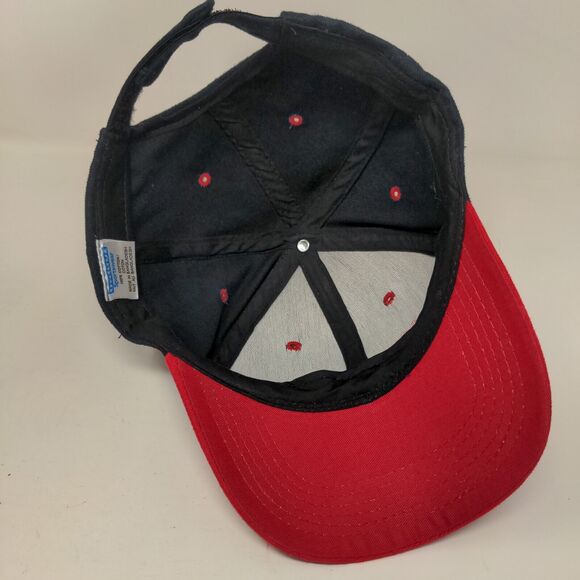Montreal Strapback Hat Multi One Size Embroidered Colorblock Unique - Picture 6 of 7